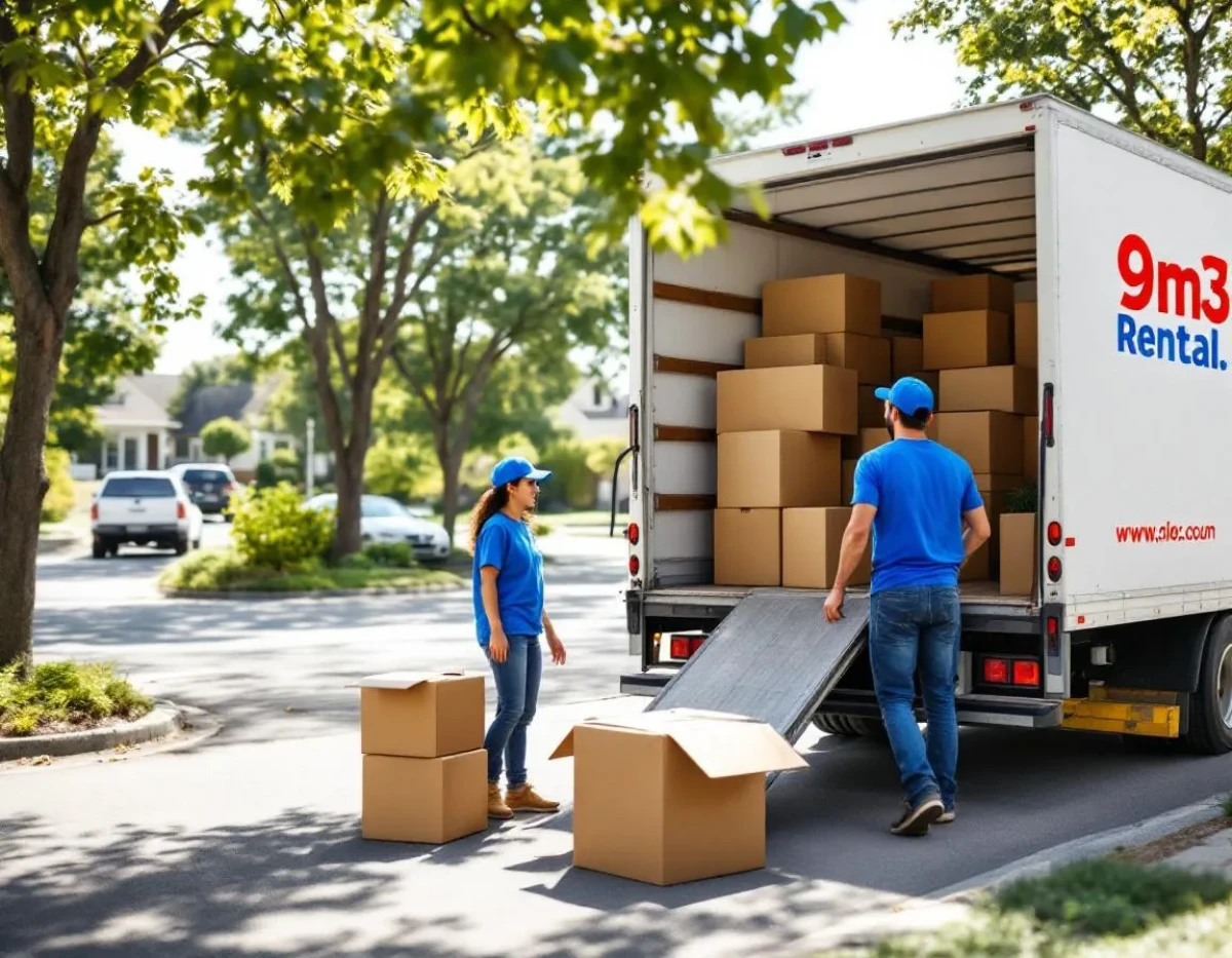 Louez un Camion de 9m3 pour Faciliter vos Petits Déménagements