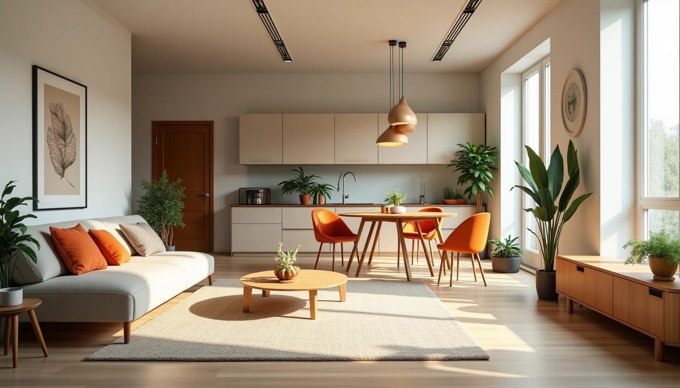Maison 60 m2 : l'essentiel pour créer un intérieur spacieux et fonctionnel